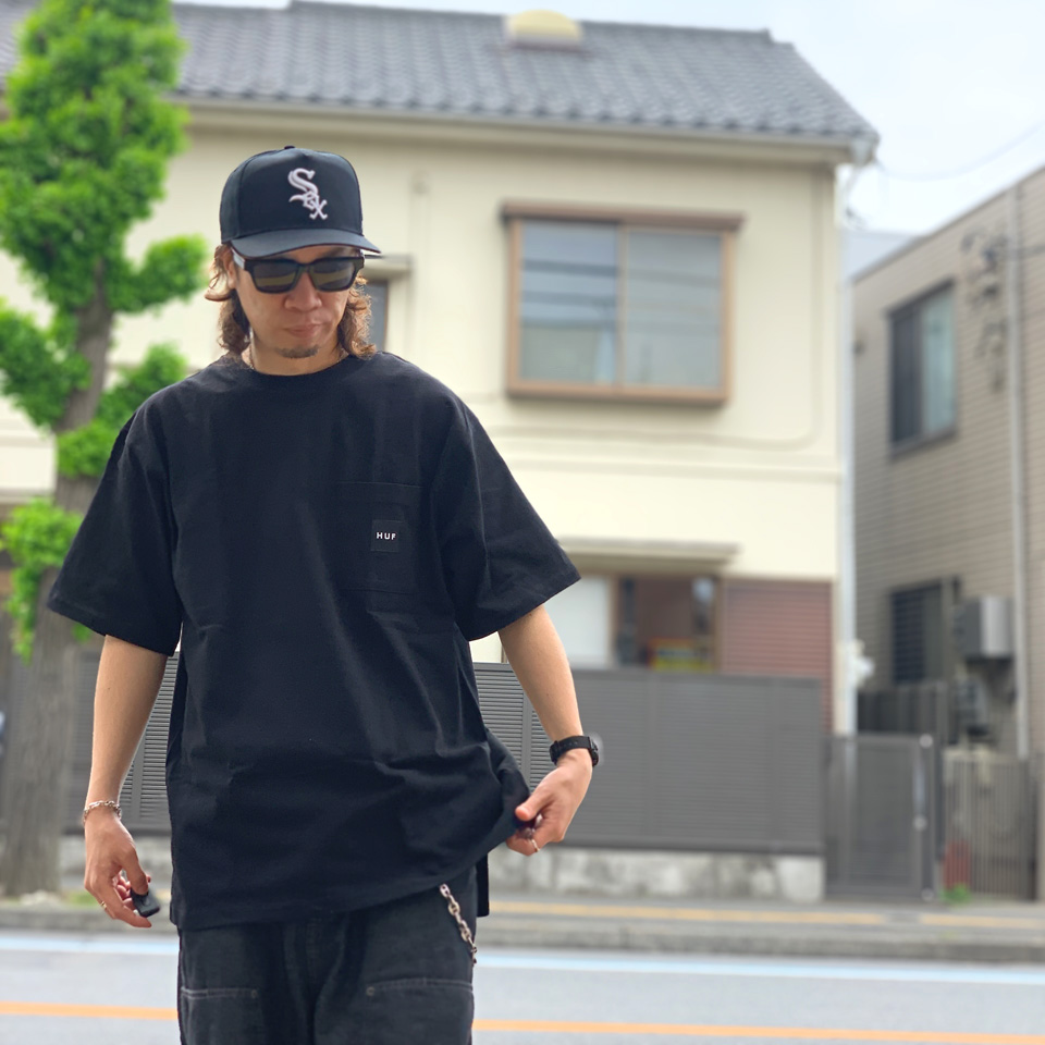 ☆HUF（ハフ）☆SPLINTER CAMO S/S POCKET TEE(半袖シャツ） 楽天市場】ハフ Tシャツ HUF JUNKYARD DOG S/S POCKET TEE 半袖T