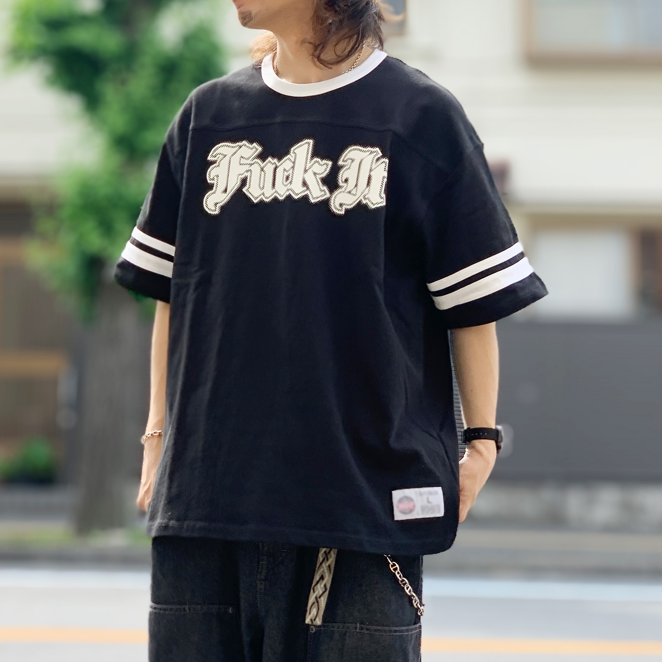 HUF（ハフ） SALE セール HUF Tシャツ IVES FOOTBALL SHIRT 半袖