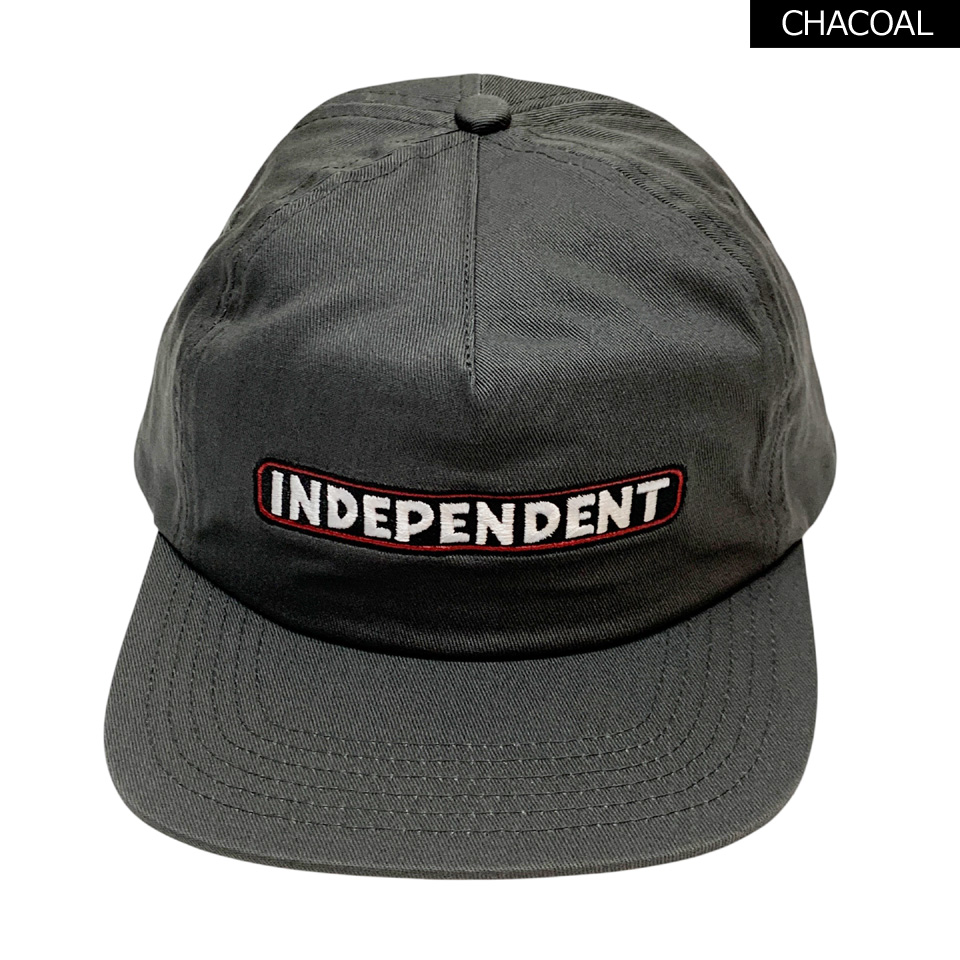 INDEPENDENT キャップ 黒 グレー INDEPENDENT TRUCK COMPNY 全2色 インディペンデントトラックス