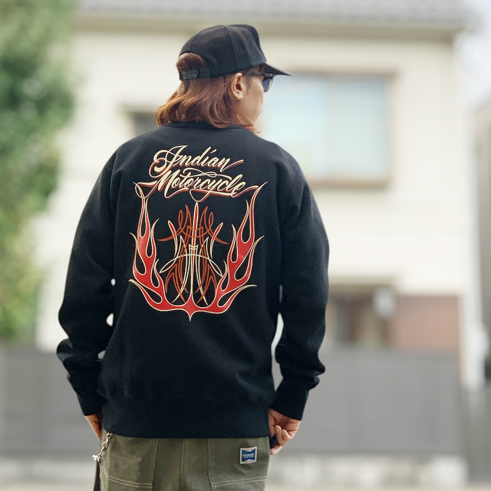 全2色 インディアンモーターサイクル INDIAN MOTORCYCLE ロンT Tシャツ