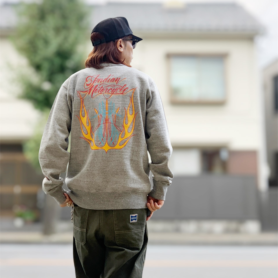 全2色 インディアンモーターサイクル INDIAN MOTORCYCLE ロンT Tシャツ