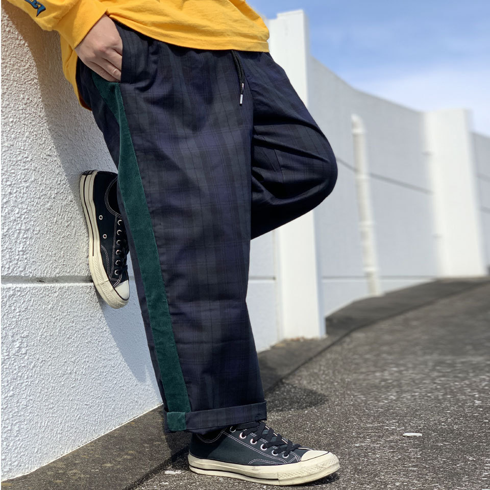 SALE セール インターブリード INTERBREED チェックパンツ SIDE LINED