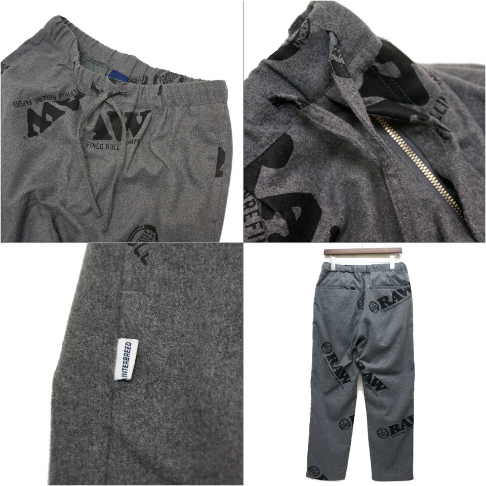 interbreed × RAW セットアップ スウェット インターブリード interbreed × RAW セットアップ スウェット インターブリード