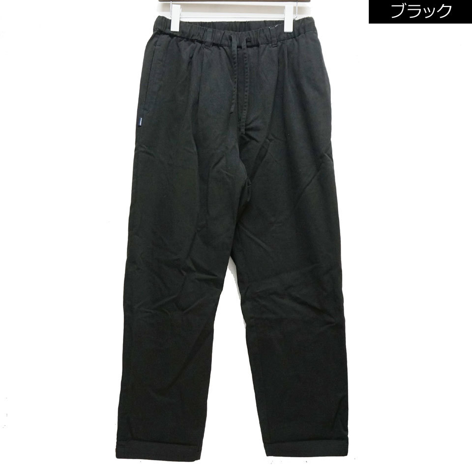 全2色 インターブリード INTERBREED チノパンツ イージーパンツ RELAXED CHINO TROUSER トラウザーパンツ ブラック 黒 アイボリー IVORY タックパンツ｜mr-vibes｜02