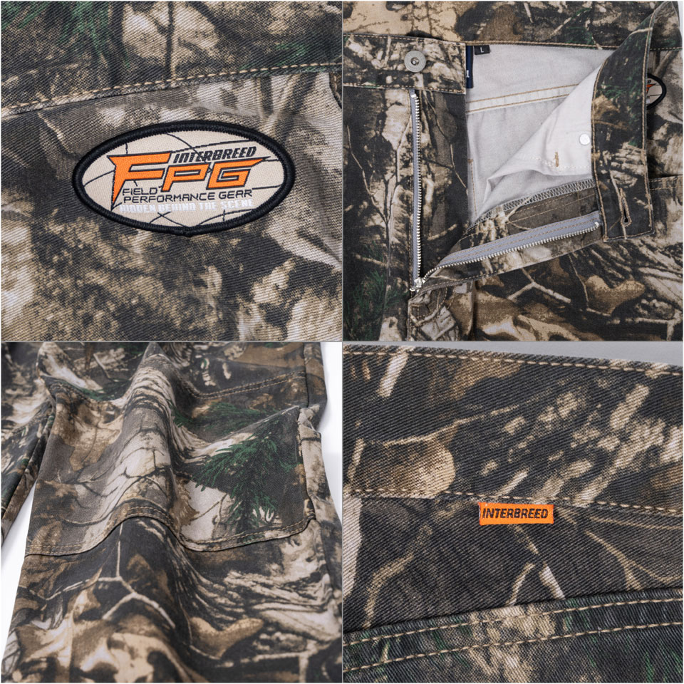 INTERBREED（インターブリード） ダブルニーパンツ IFPG Realtree