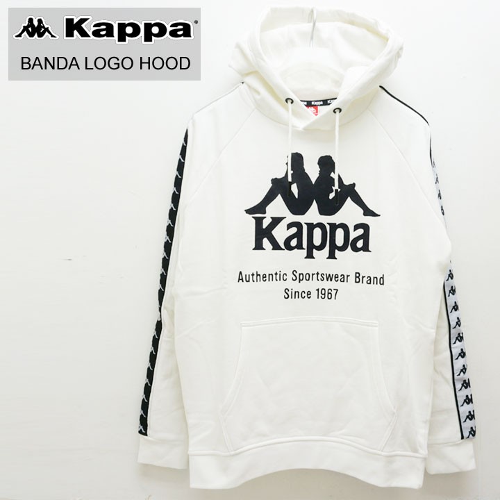 Kappa（カッパ） パーカー BANDA LINE HOODIE フーディー バンダ