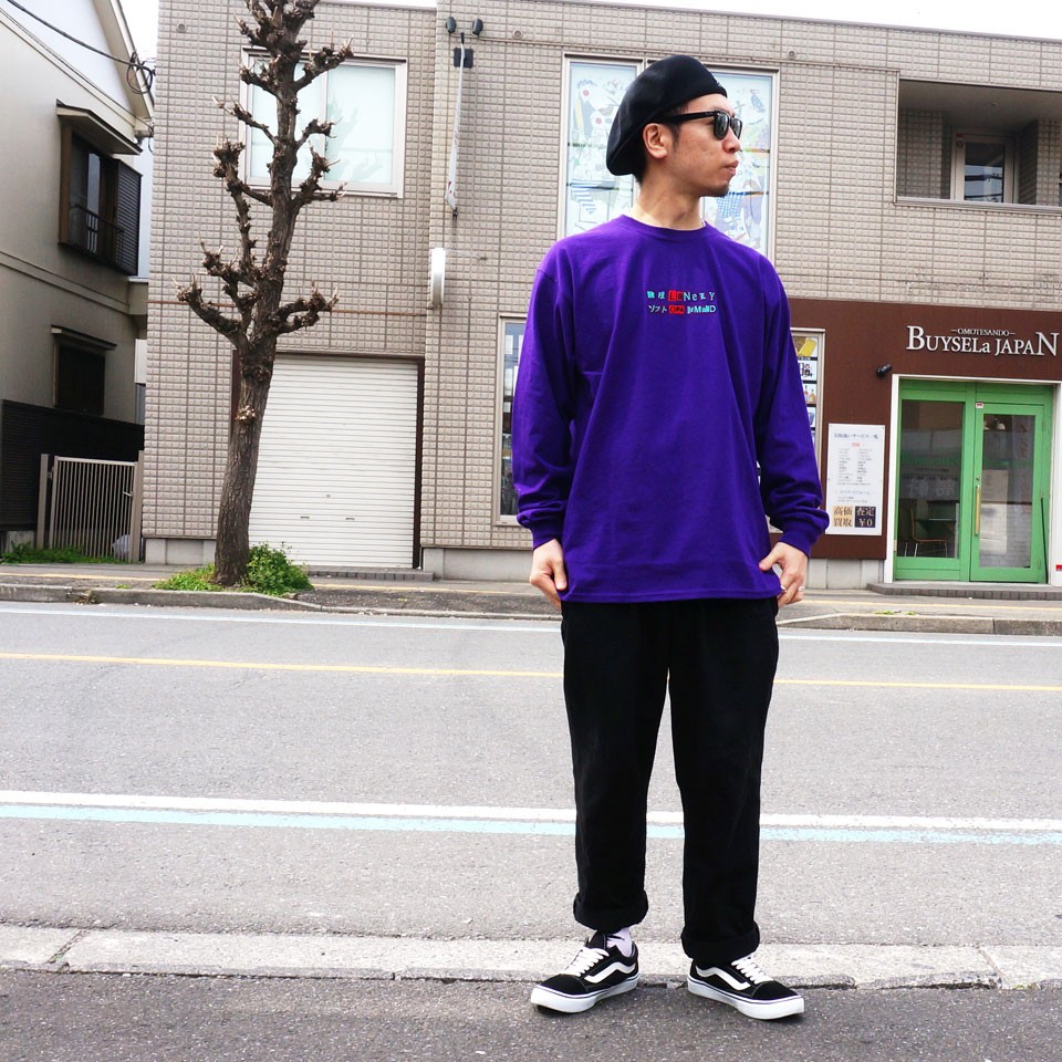 ロンリー LONELY論理 ロンT Tシャツ SOFT ON DEMAND SAKURA L/S