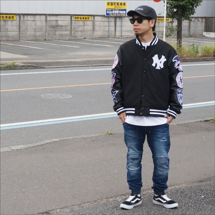 MAJESTIC マジェスティック スタジャン STADIUM JACKET NEW