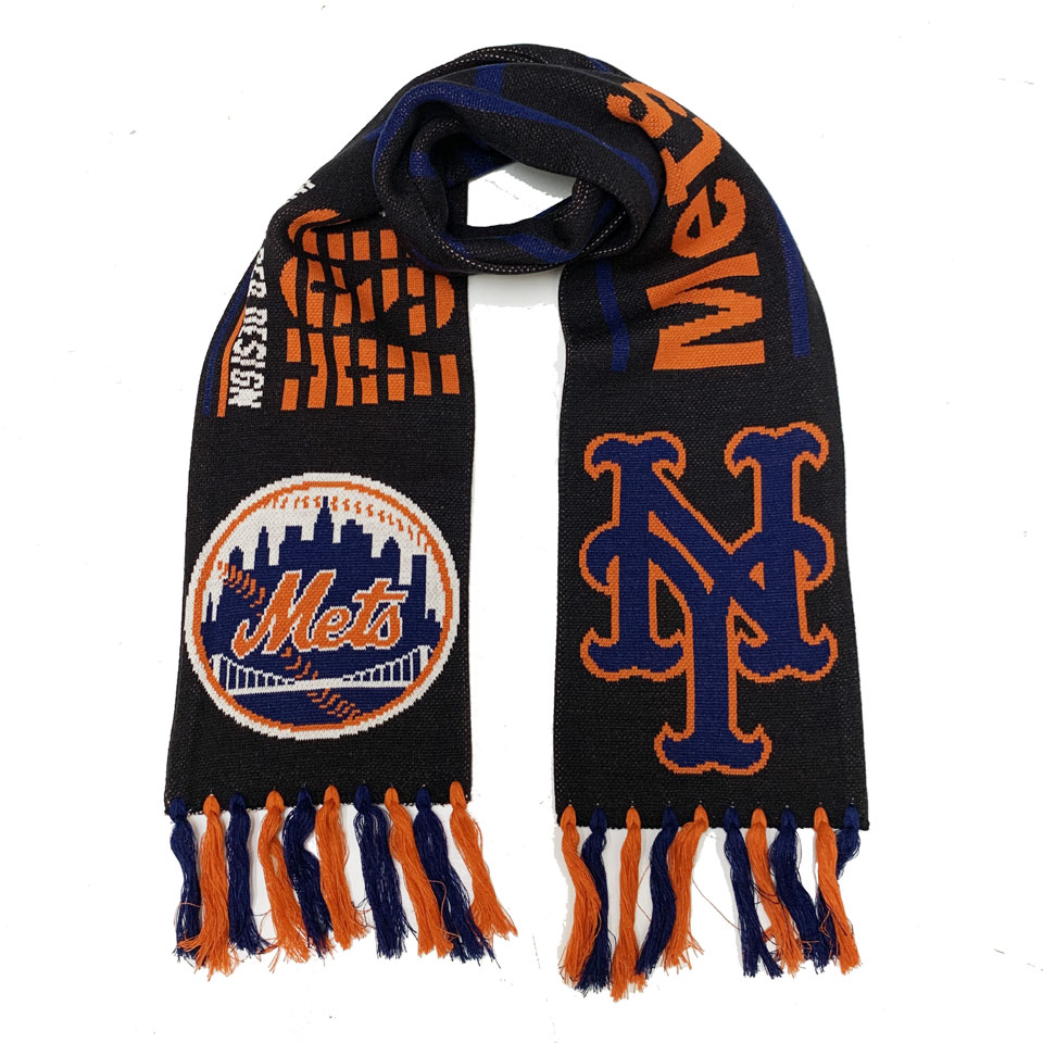 INFIELDERDESIGN×MLB ステッチロゴマフラー ブラック/グリーン セール】インフィールダーデザイン INFIELDER DESIGN INFIELDER