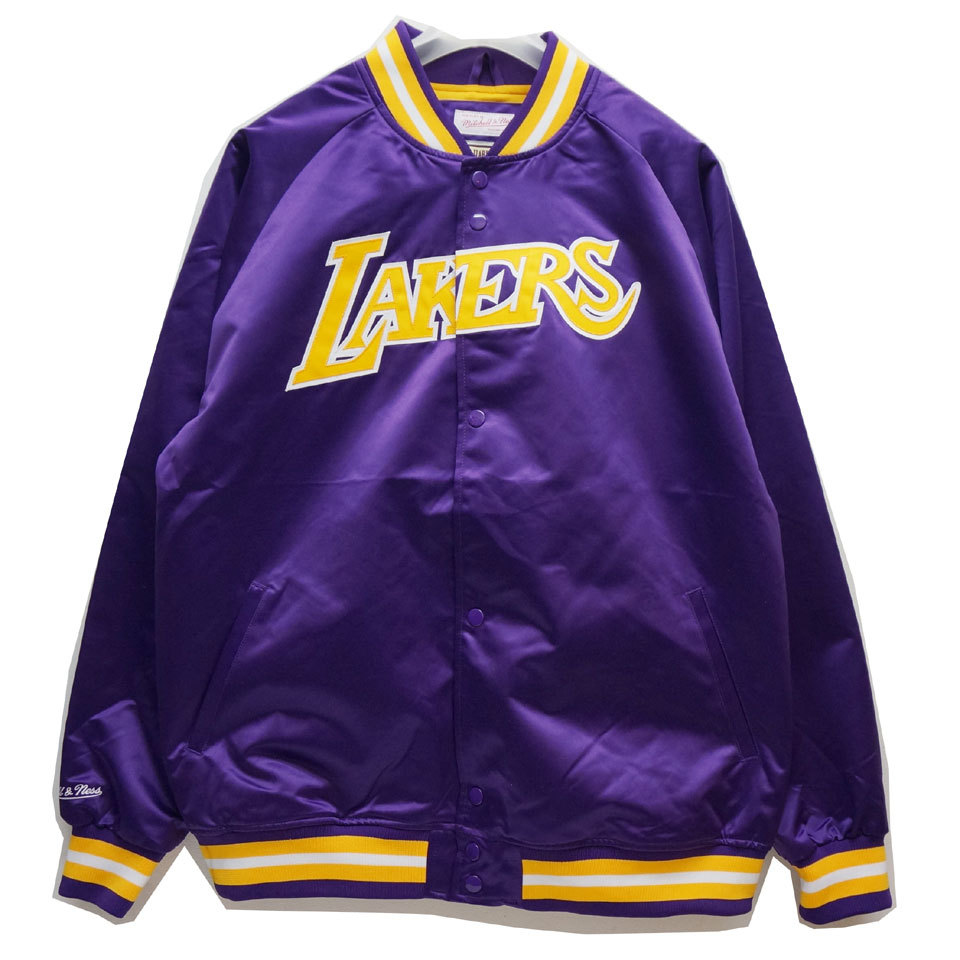 ミッチェルアンドネス Mitchell&Ness サテンジャケット スタジャン