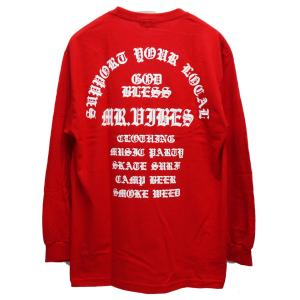 MRV by Mr.vibes ロンT Tシャツ GOD BLESS L/S Tee 長袖 オリジナ...