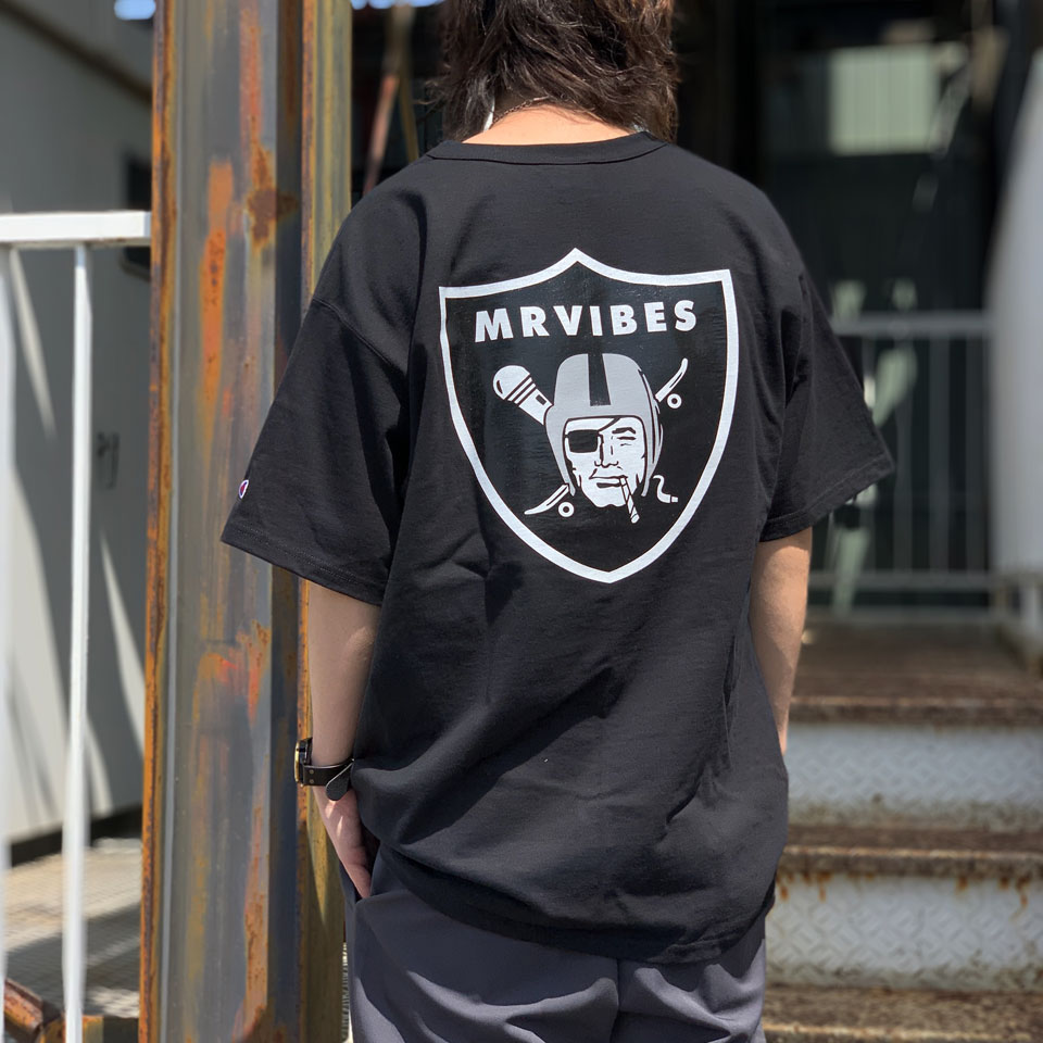 MRV by Mr.vibes Tシャツ RA SCRIPT S/S Tee 半袖 オリジナル ブラ...