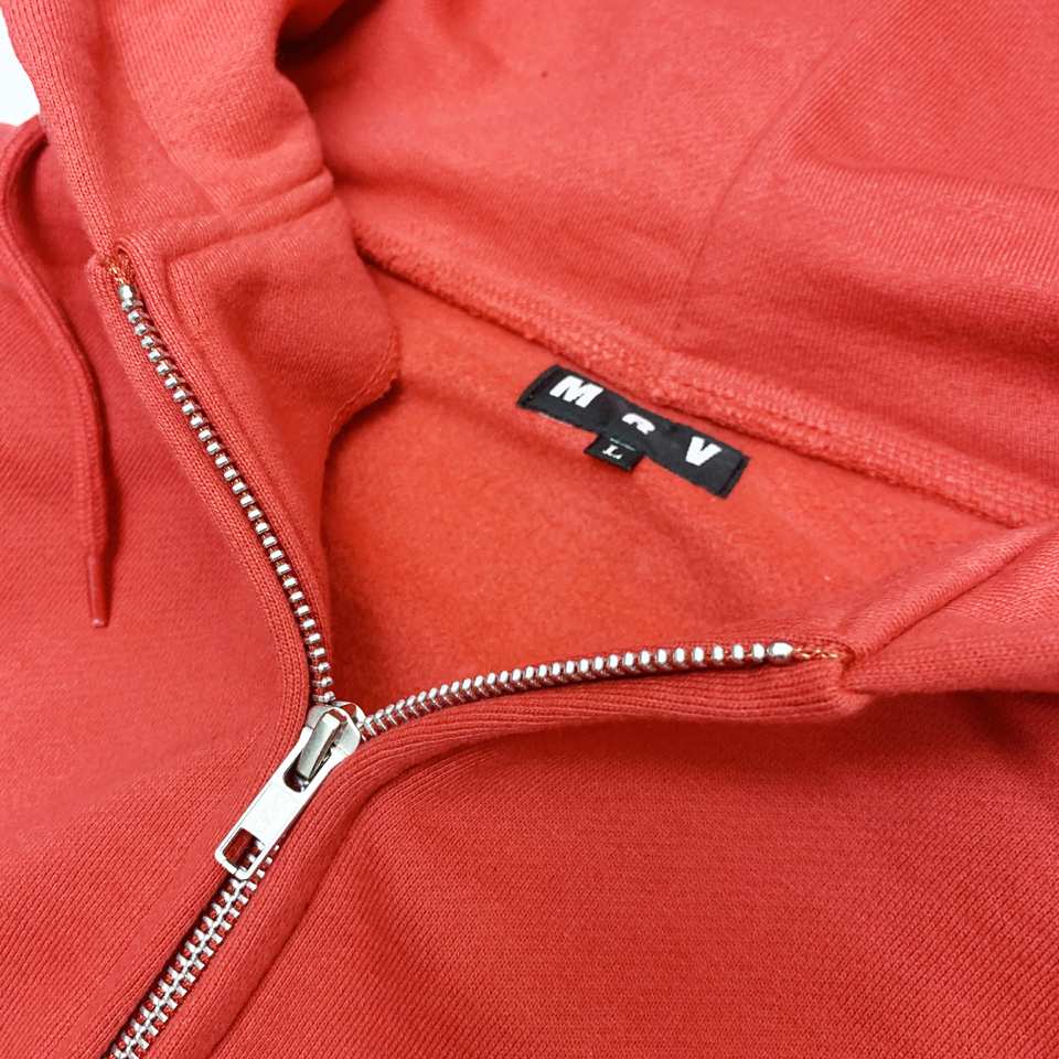 MRV by Mr.vibes ジップパーカー フーディー IRON CROSS ZIP HOODIE