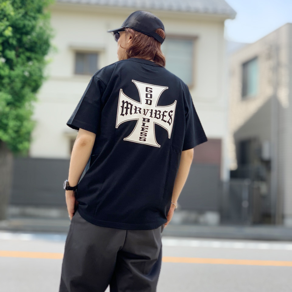 MRV by Mr.vibes Tシャツ IRON CROSS S/S Tee 2025 半袖 オリジナル