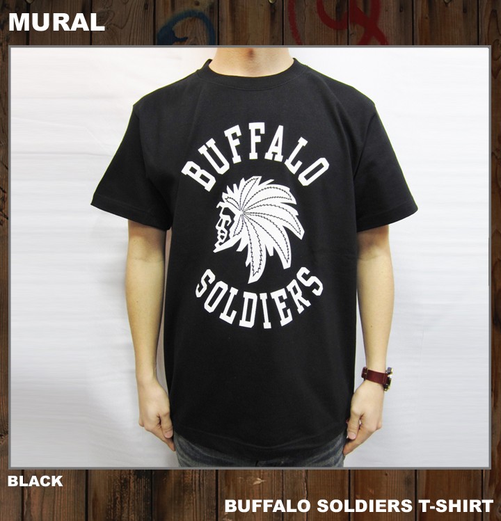 MURAL[ミューラル] BUFFALO SOLDIERS S/S Tee バッファロー