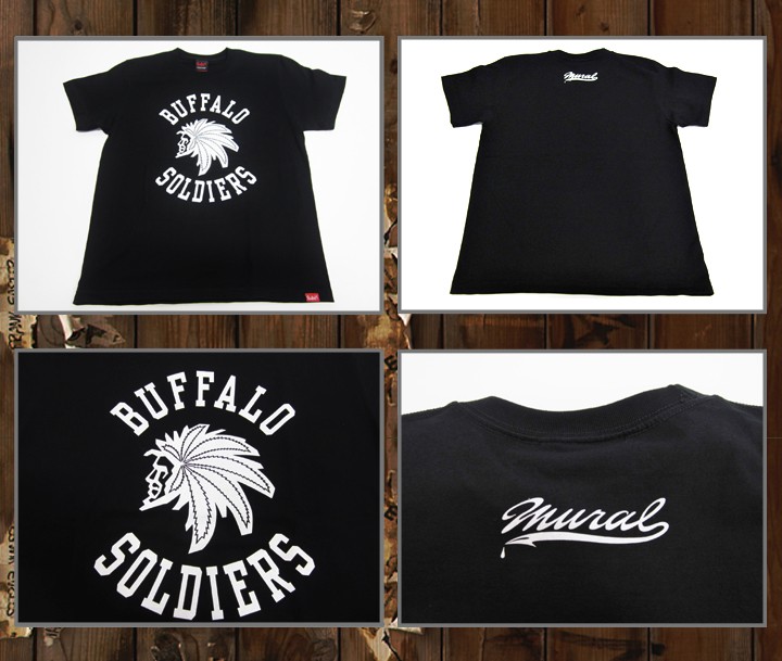 MURAL[ミューラル] BUFFALO SOLDIERS S/S Tee バッファローソルジャー