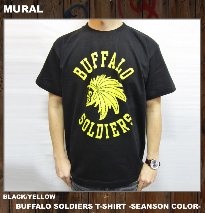 MURAL[ミューラル] BUFFALO SOLDIERS S/S Tee バッファロー