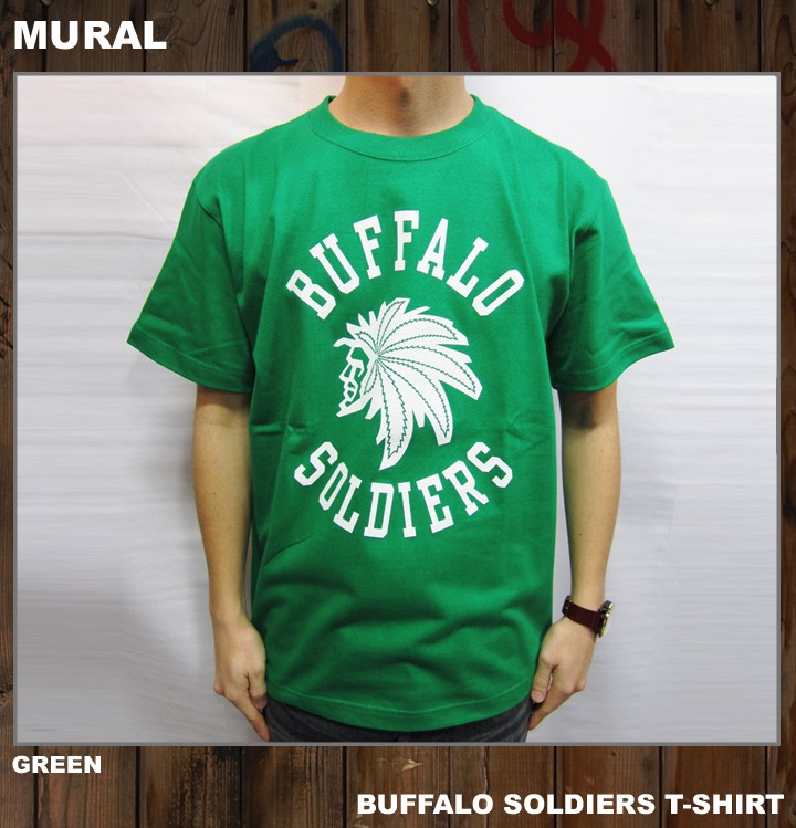 MURAL[ミューラル] BUFFALO SOLDIERS S/S Tee バッファロー