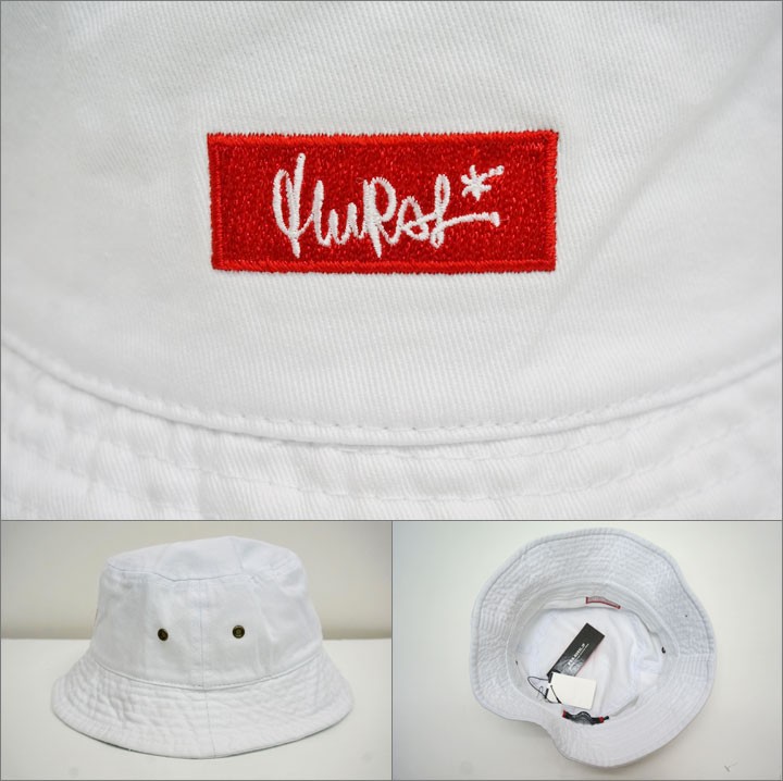 MURAL ミューラル バケットハット BOX LOGO BUCKET HAT ホワイト 白の