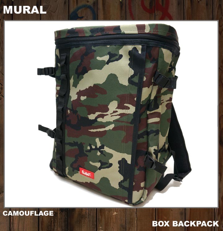 MURAL（ミューラル） バックパック BOX BACKPACK リュック ブラック