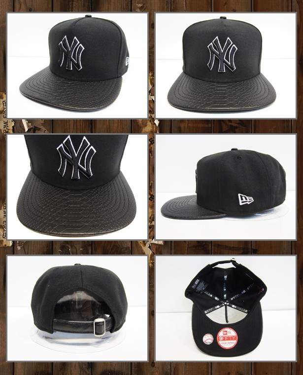 59FIFTY Black Snake ニューヨーク・ヤンキース ブラック