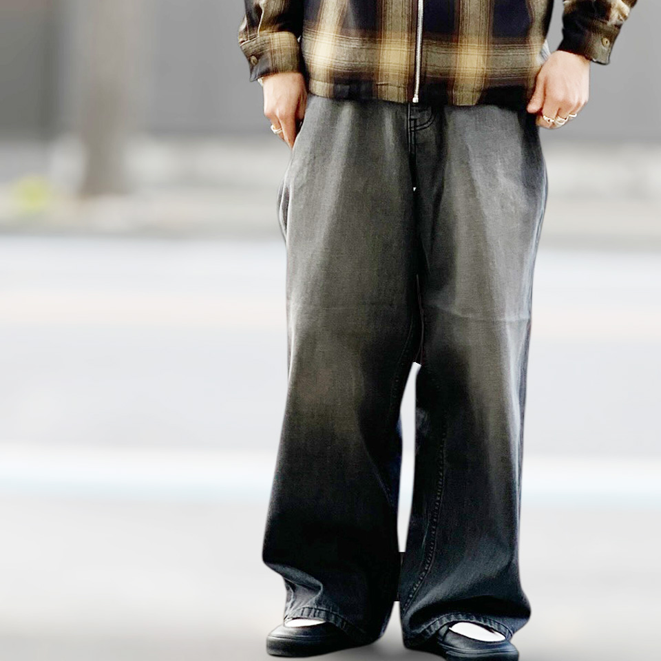 ネオブルー NEO BLUE バギーパンツ SUPER BAGGY JEANS デニム DENIM