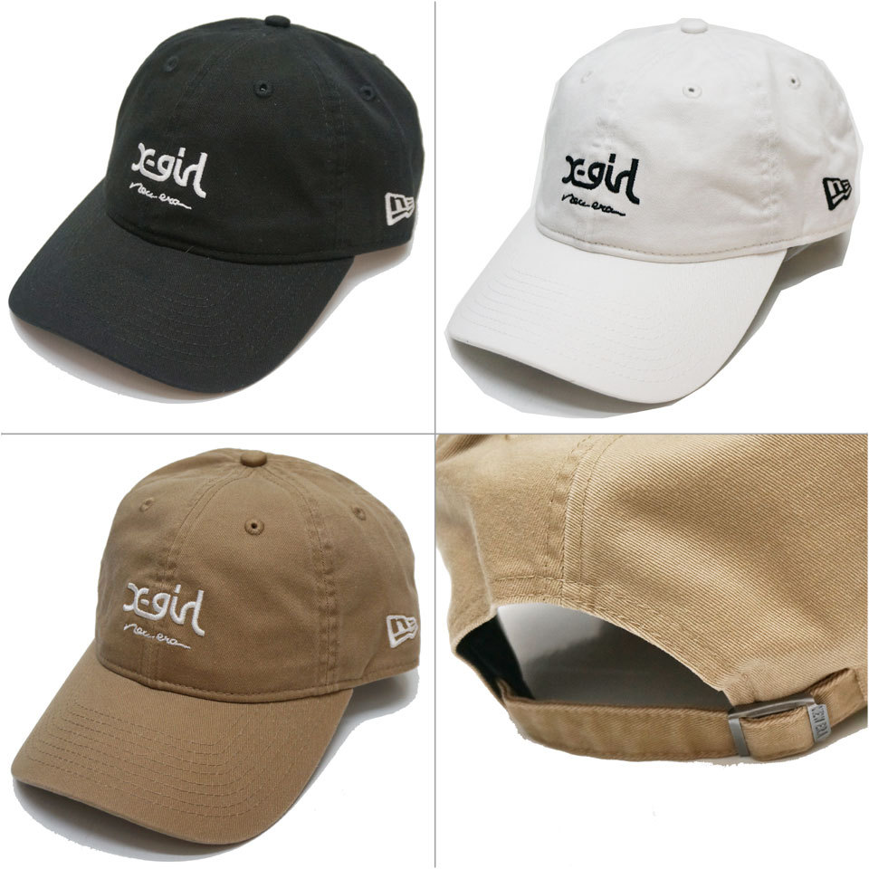 ニューエラ NEW ERA × X-GIRL エックスガール ローキャップ 9THIRTY MILLS LOGO CAP キャップ 帽子 コラボ  ブラック ホワイト ベージュ : newera2137 : Mr-vibes - 通販 - Yahoo!ショッピング