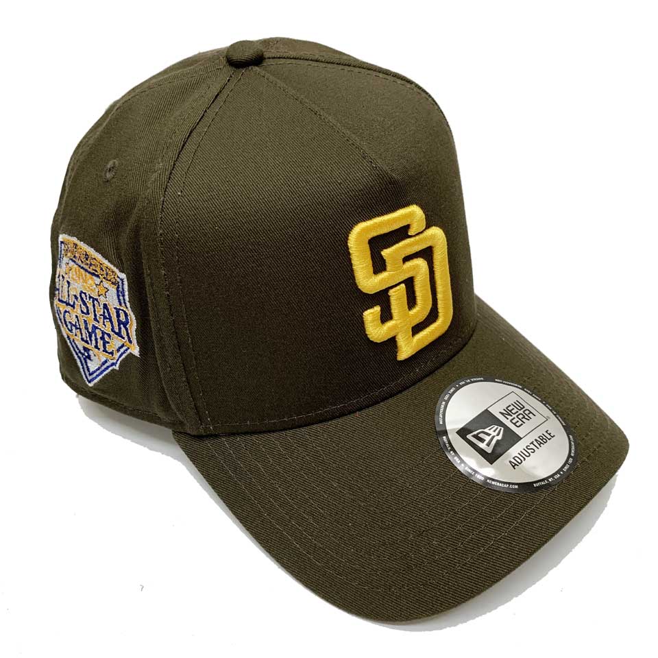 【海外限定】 パドレス 9FIFTY A-Frame ブラウン キャップ ① 海外限定】 パドレス 9FIFTY A-Frame ブラウン キャップ ②