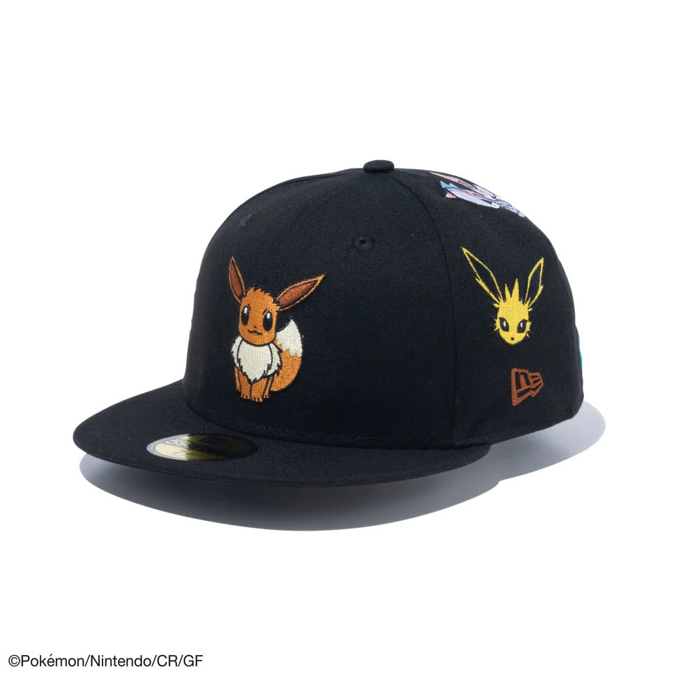 ニューエラ NEW ERA キャップ 59FIFTY Pok〓mon ポケモン イーブイフレンズ ブ...