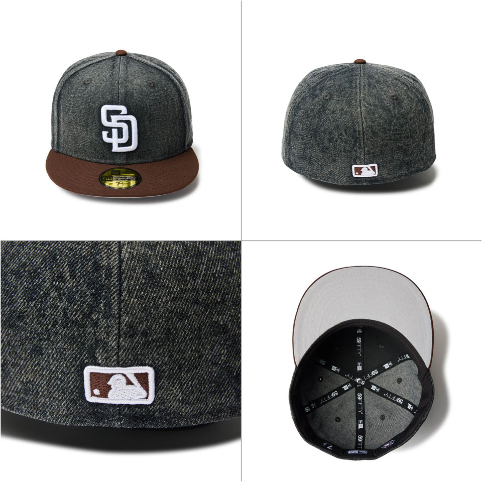 NEW ERA ニューエラ キャップ 59FIFTY MLB Denim 2-Tone