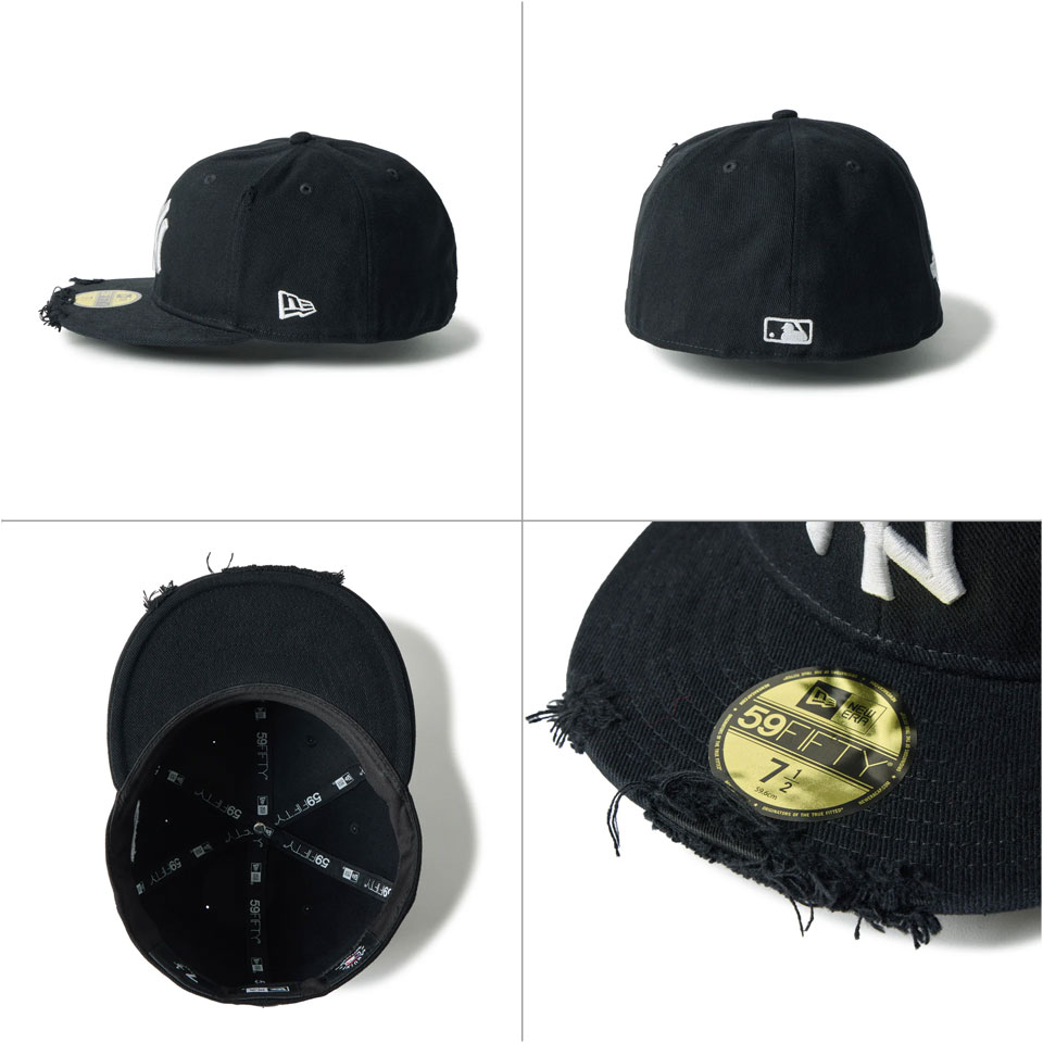 NEW ERA（ニューエラ） キャップ 59FIFTY MLB Damaged Cap