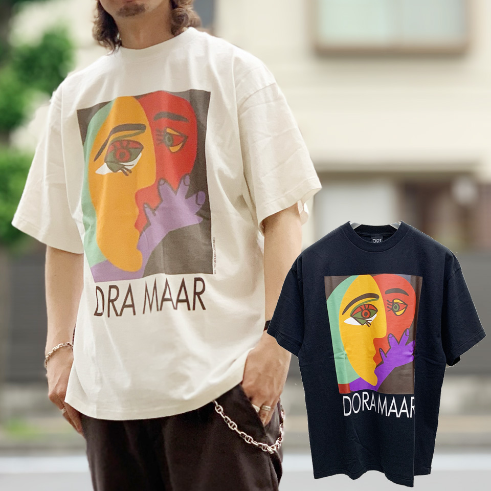全2色 ノット オーイーエム NOT OEM Tシャツ DORA MAAR S/S Tee パブロ