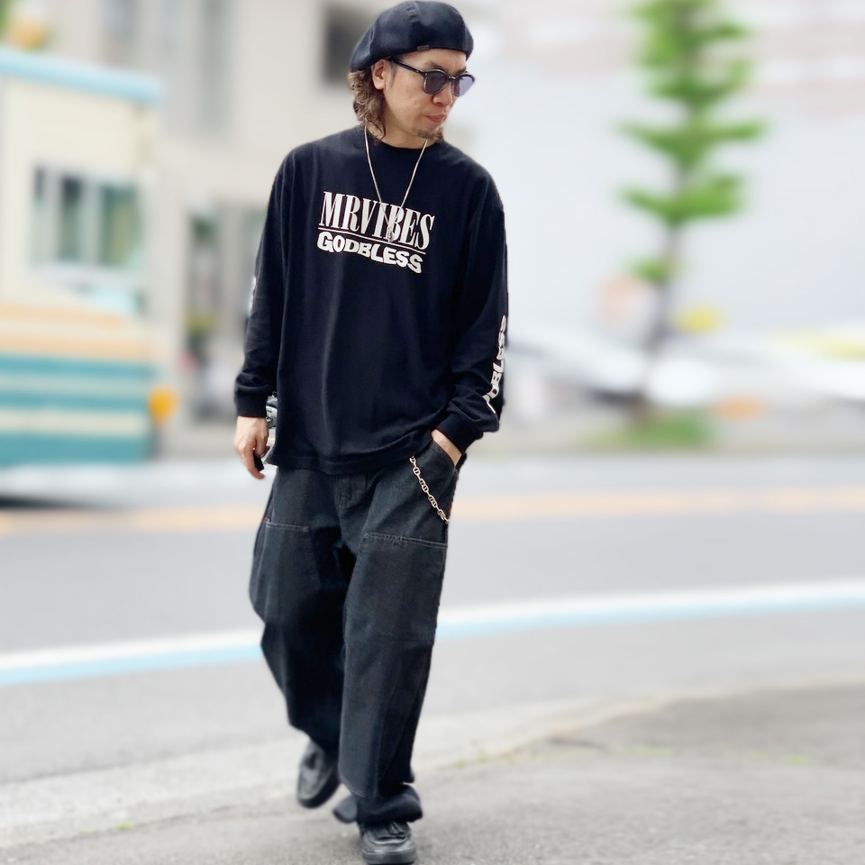 LUKER BY NEIGHBORHOOD デニムパンツ ブラック M