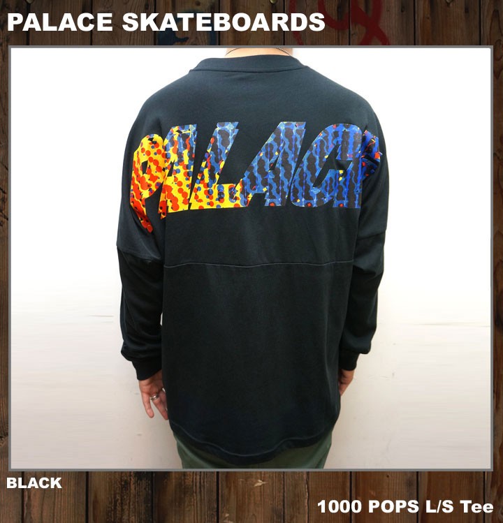 PALACE SKATEBOARDS パレス Tシャツ 1000 POPS L/S Tee ロンT