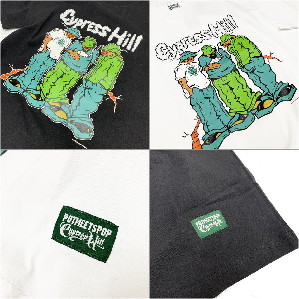 全2色 ポットミーツポップ POT MEETS POP Tシャツ PMP × CYPRESS