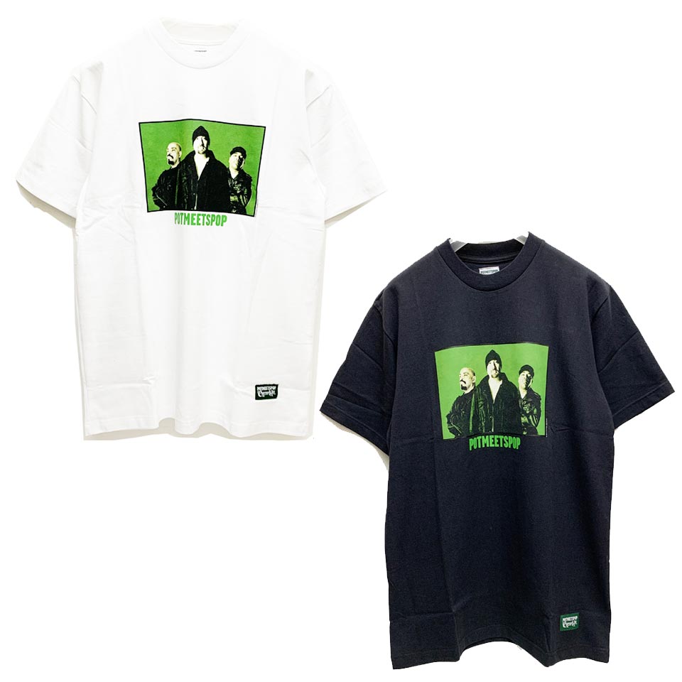 Tシャツ・カットソー [POT] Peoples2 Collection T-shirt 全2色 ポットミーツポップ POT MEETS POP Tシャツ PMP × CYPRESS