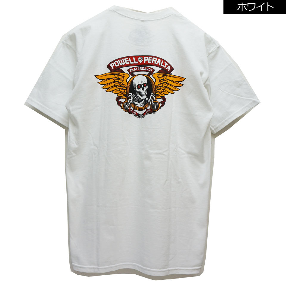 POWELL 全3色 パウエルペラルタ PERALTA Tシャツ WINGED RIPPER