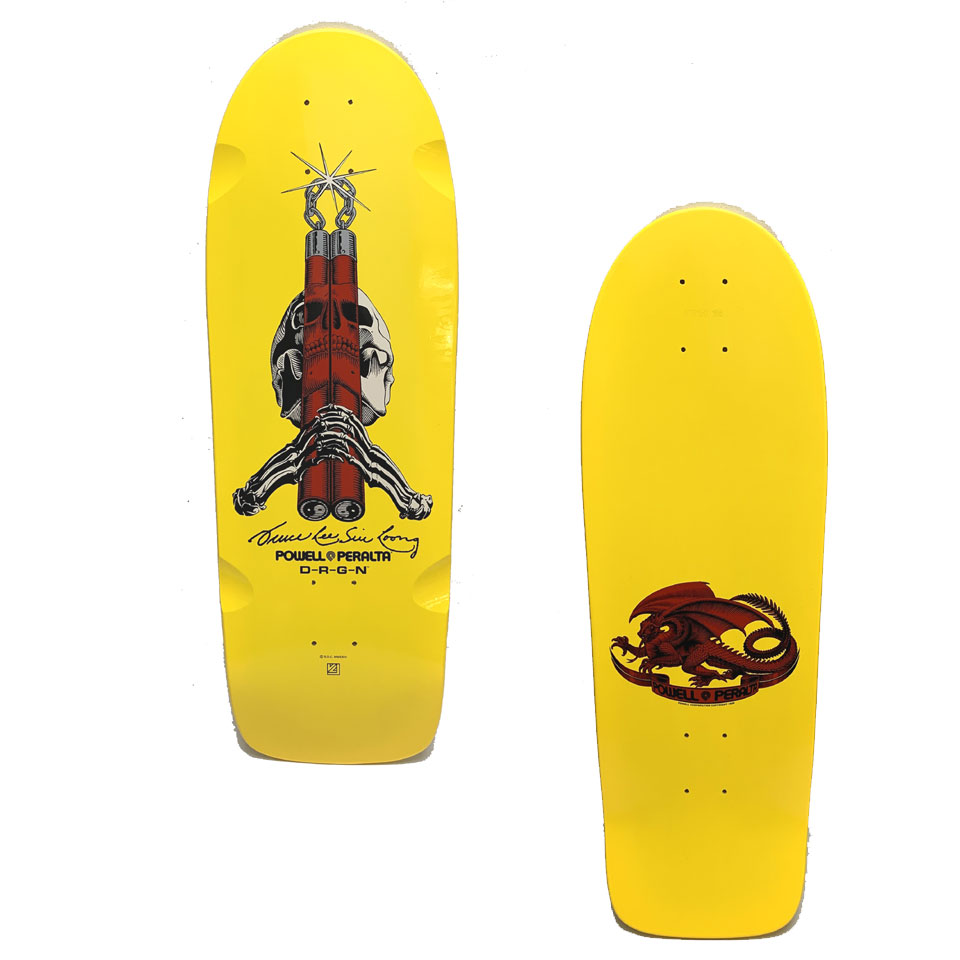 パウエルペラルタxブルースリー コラボ イエロー 黄色 YELLOW POWELL（パウエル） パウエルペラルタ POWELL PERALTA × BRUCE LEE
