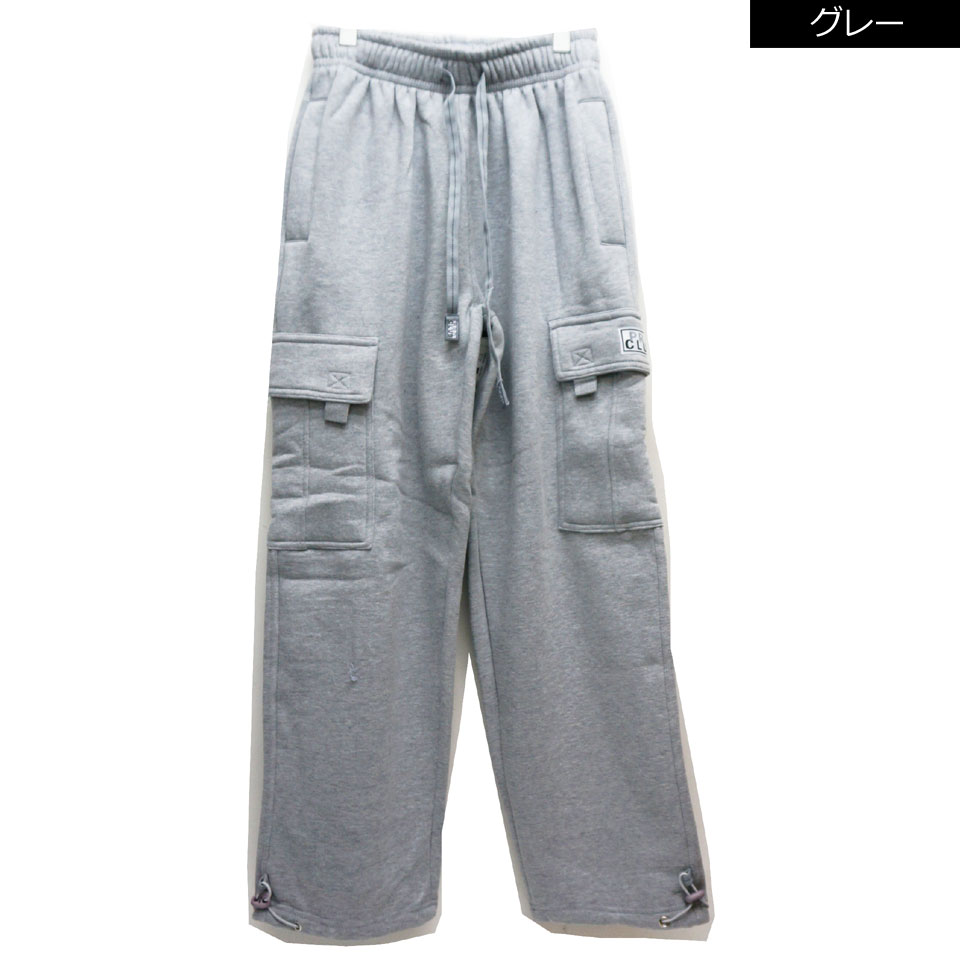 プロクラブ PRO CLUB スウェットパンツ カーゴパンツ HEAVY WEIGHT SWEAT CARGO PANTS ヘビーウェイト ブラック  黒 BLACK セットアップ 無地