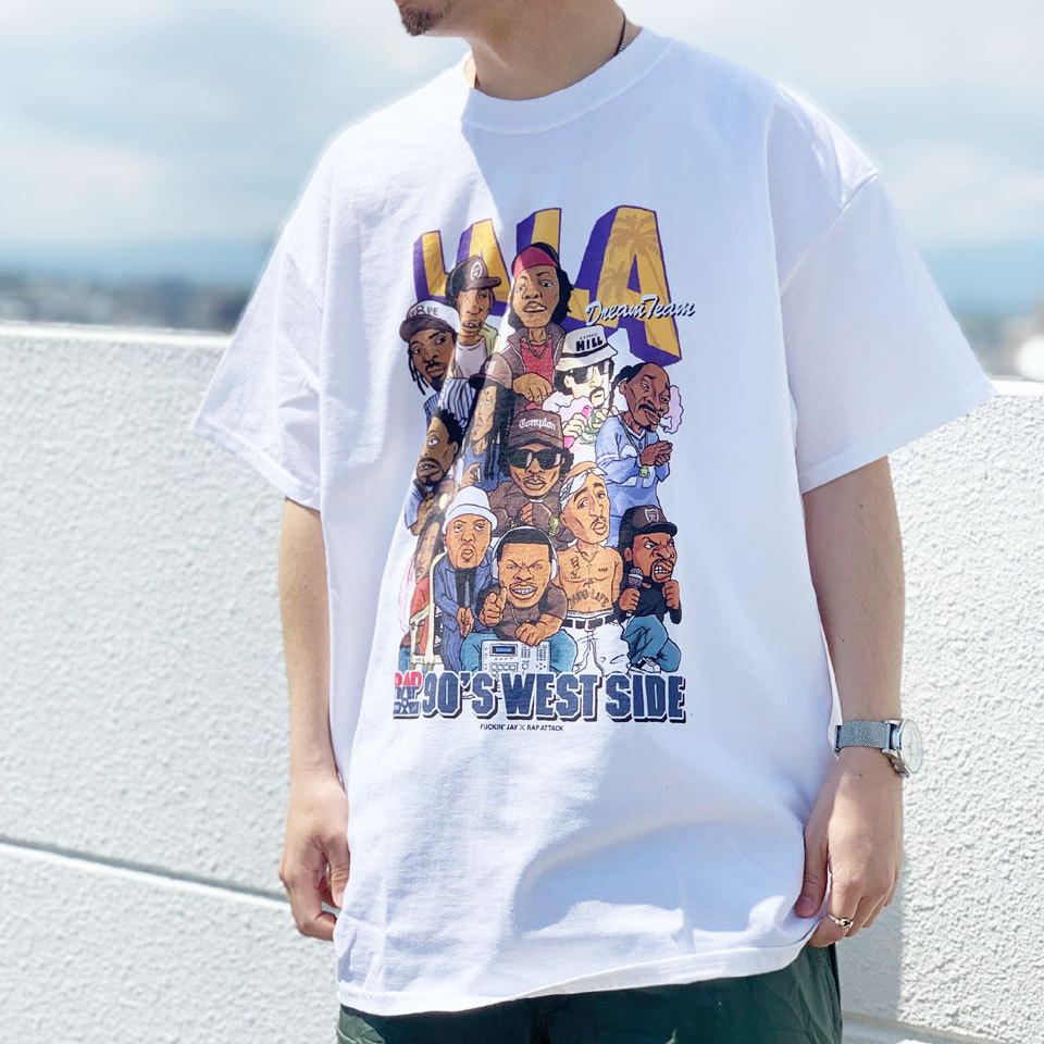 全3色 ラップアタック RAP ATTACK Tシャツ LA LA S/S Tee