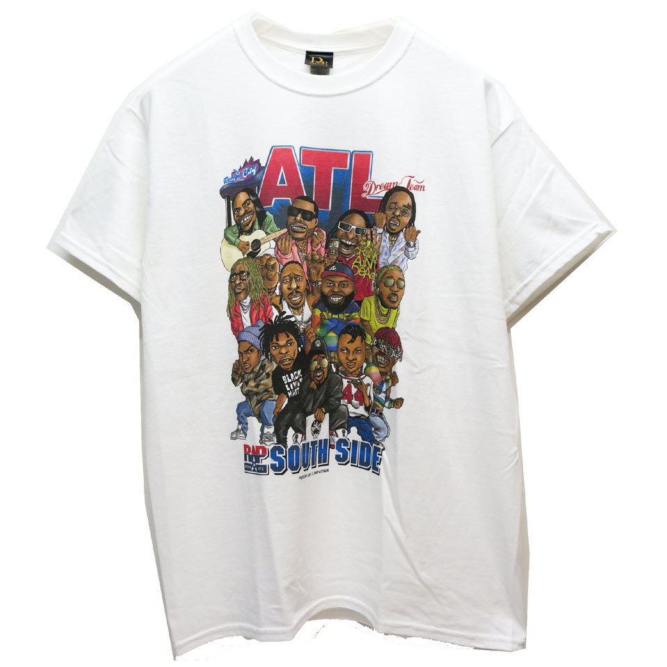 ラップアタック RAP ATTACK Tシャツ ATL S/S Tee アトランタ