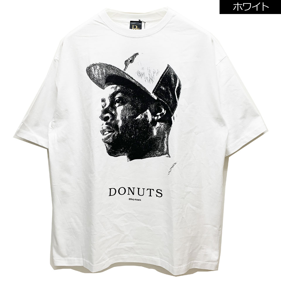 全2色 ラップアタック RAP ATTACK Tシャツ DONUTS S/S BIG Tee J.DILLA