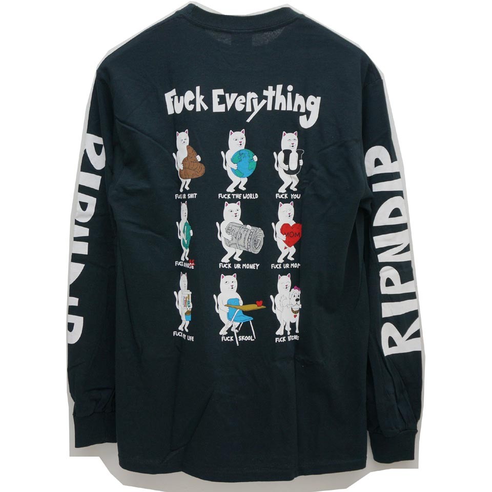 送料無料！RIPNDIP / Fuck Everything Tee Ripndip - Fuck Everything Tee (Black) – RIPNDIP
