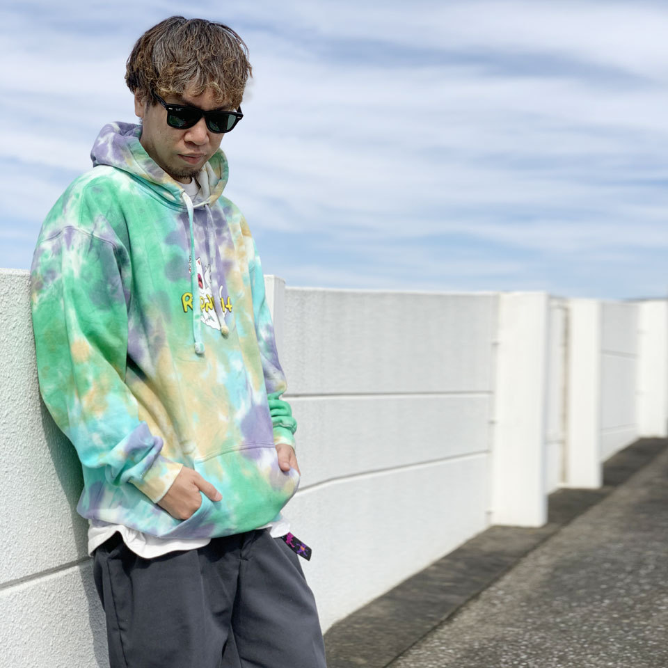 【RIPNDIP】Delresto ロゴ 緑 フーディー パーカー RIPNDIP】Delresto ロゴ 緑 フーディー パーカー