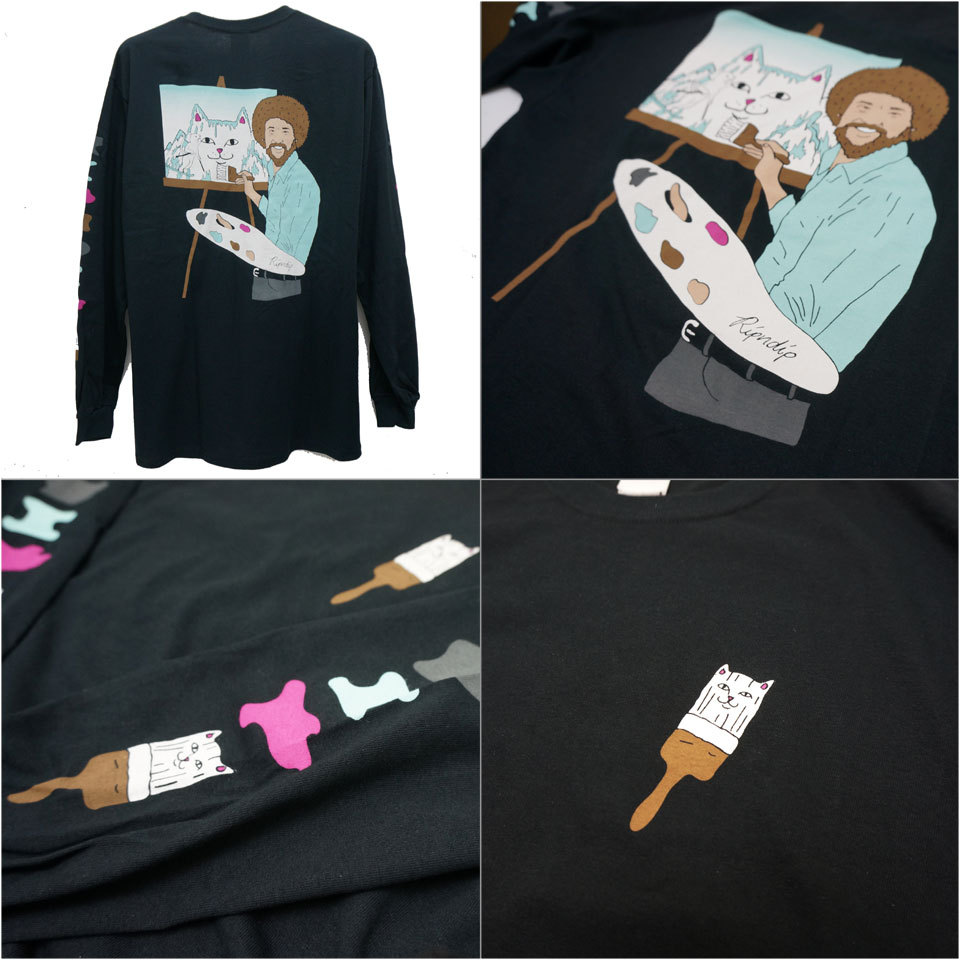 RIPNDIP リップンディップ ロンT Tシャツ BEAUTIFUL MOUNTAIN L
