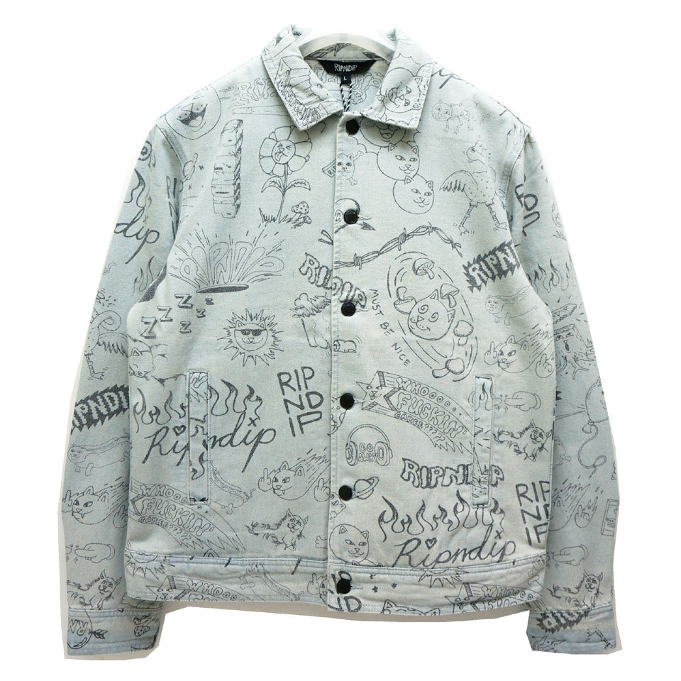 RIPNDIP（リップンディップ） デニムジャケット SHARPIE DENIM JACKET 