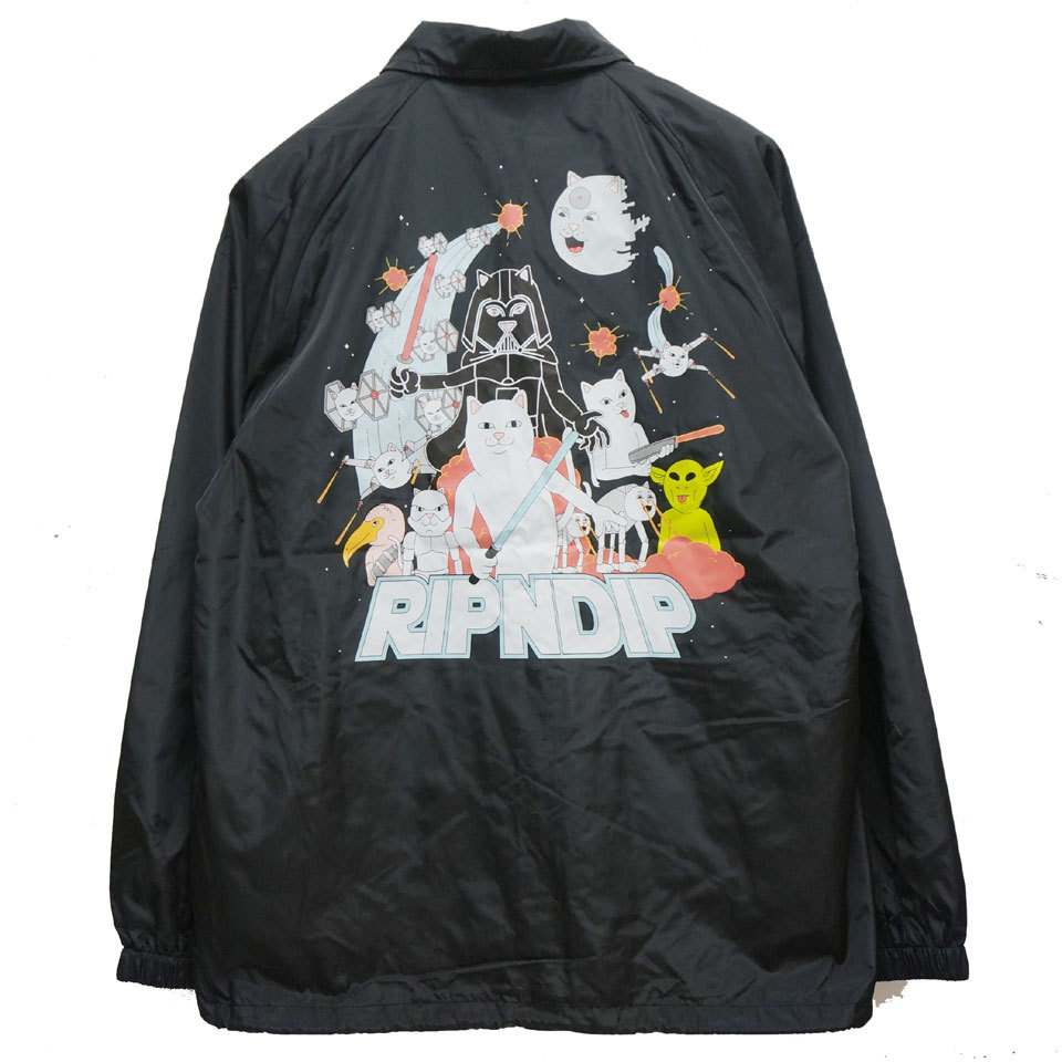 リップンディップ RIPNDIP コーチジャケット FAR AWAY COACHES JACKET