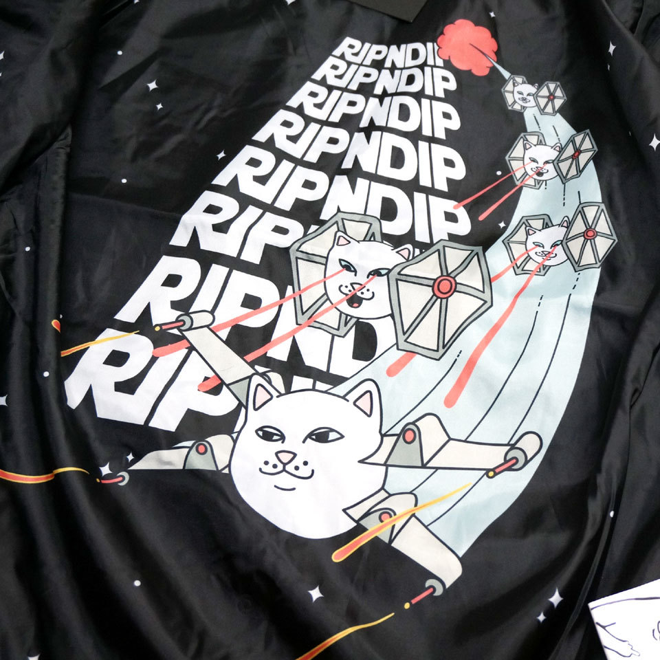 リップンディップ RIPNDIP コーチジャケット FAR AWAY COACHES JACKET