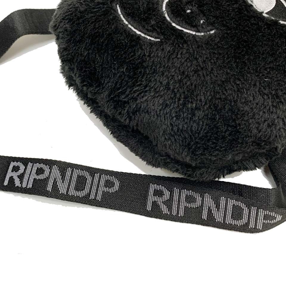 [かんちゃん ] RIPNDIP JERMAL もこもこボディバッグ RIPNDIP リップンディップ ボディバッグ Lord Jermal Sherpa