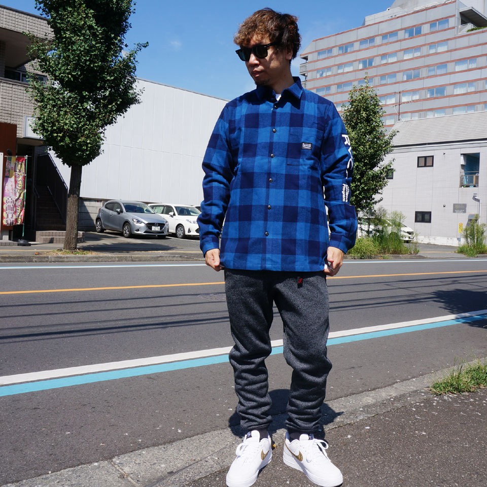 全2色 ルーカ RVCA フランネルシャツ BROTHERS FLANNEL